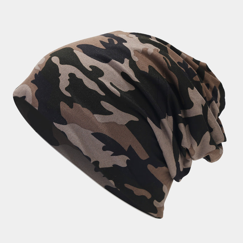 Wholesale Hats, Scarves, Dual-purpose Leopard Print Camouflage Headband Polyester Hats