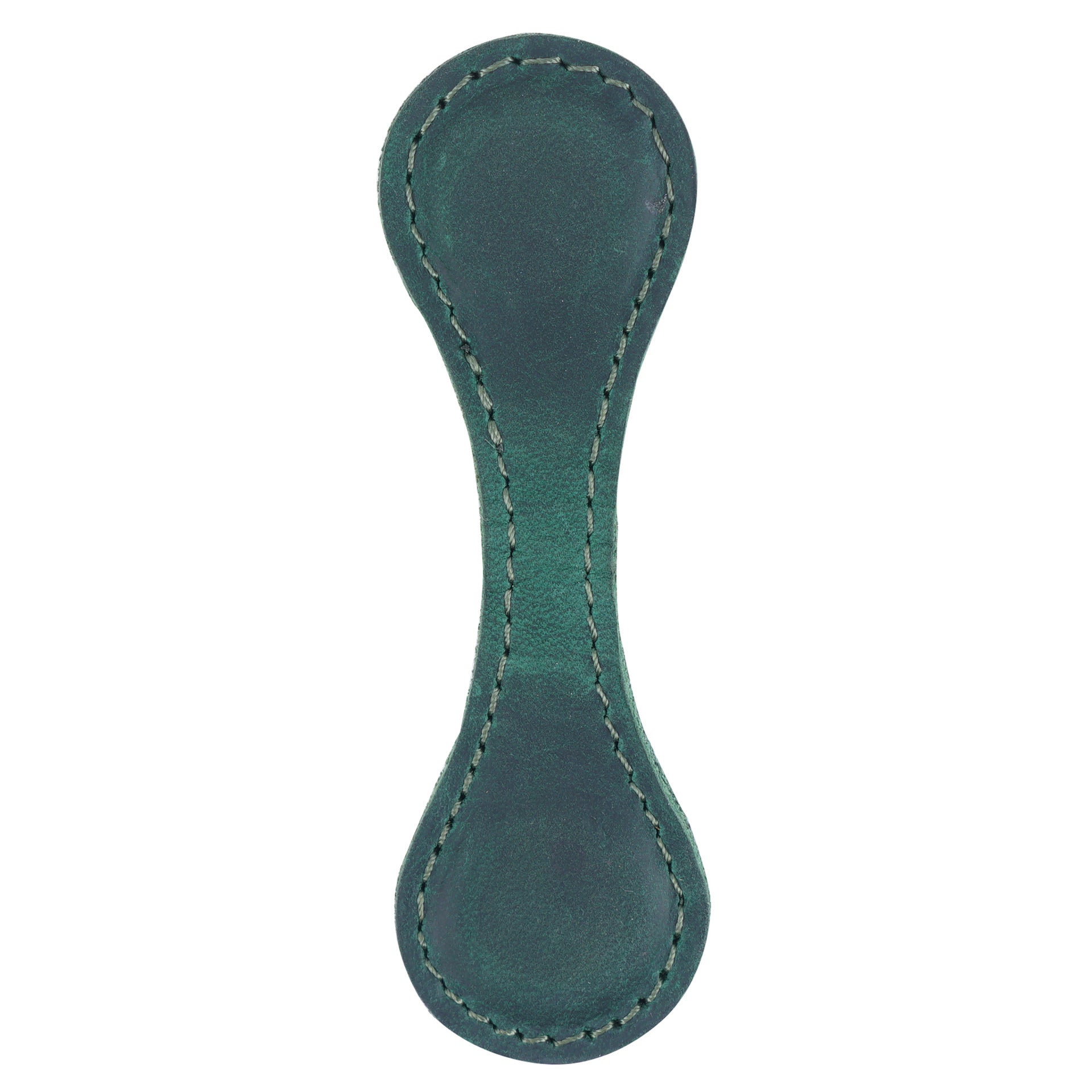 Wholesale Crazy horse leather double-sided magnetic bookmark clip