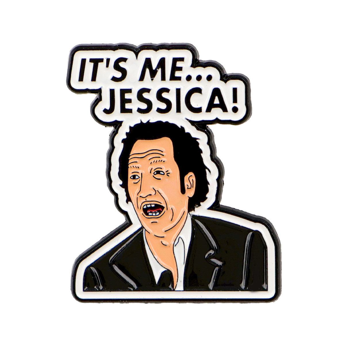 Wholesale Quote Brooch Cartoon Metal Badge Creative English Accessories