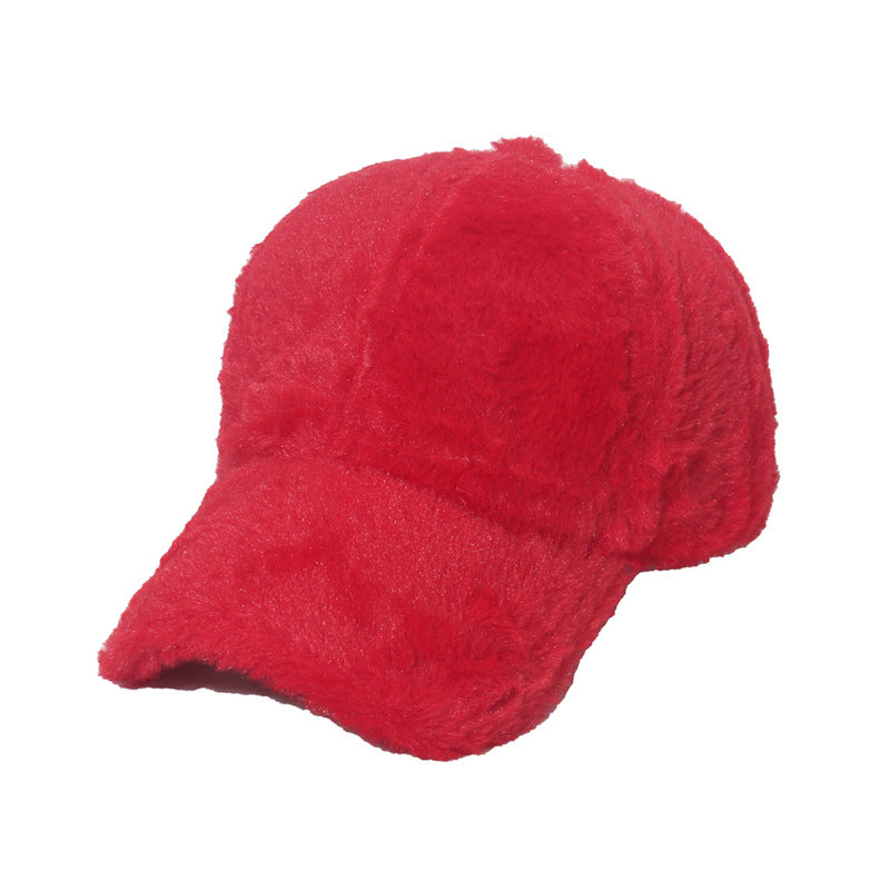 Wholesale Winter Plush Baseball Cap