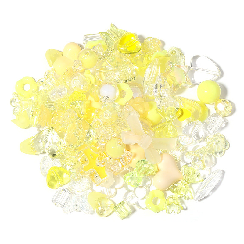 Wholesale Acrylic phone charm with random mixed cartoon beads