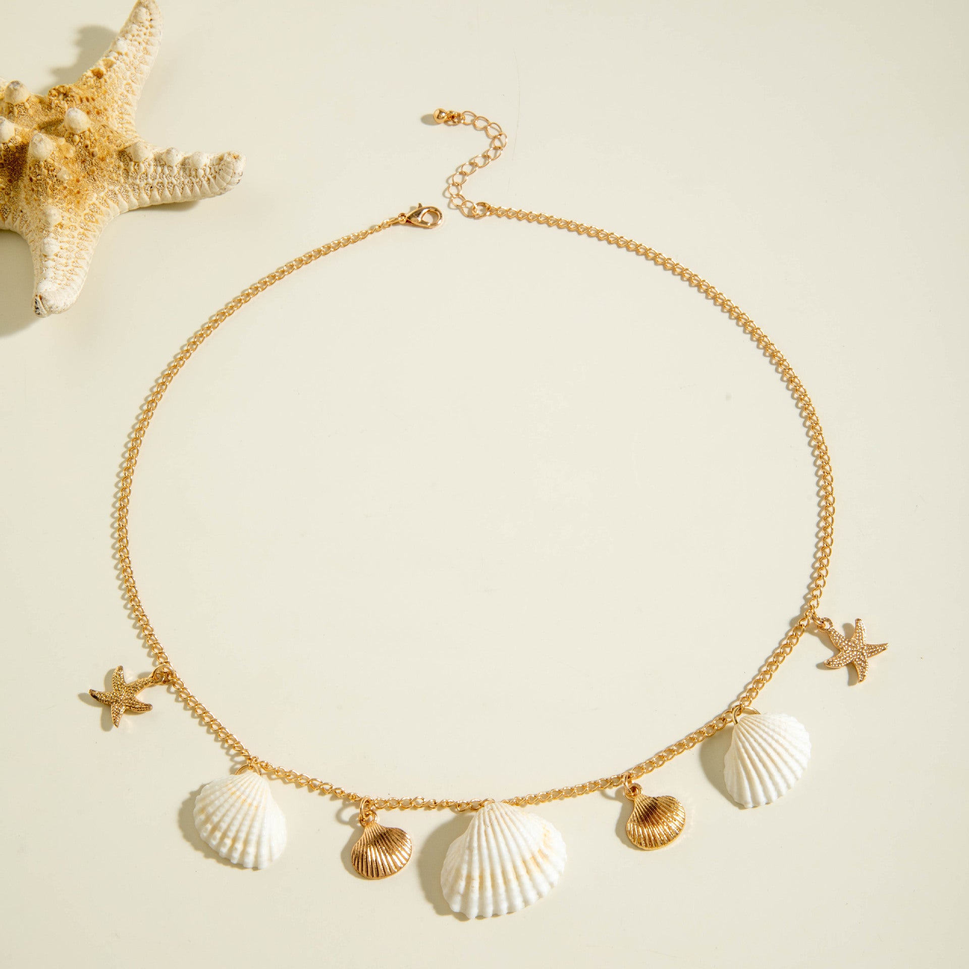 Wholesale Bohemian Conch Shell Handwoven Necklace