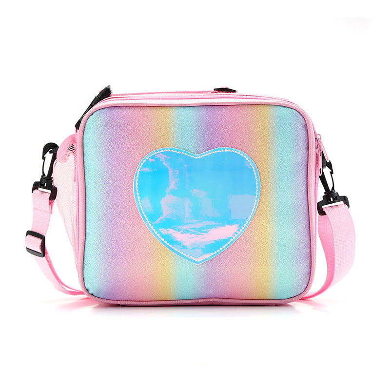 Wholesale Polyester Laser Single Shoulder Picnic Lunch Bags