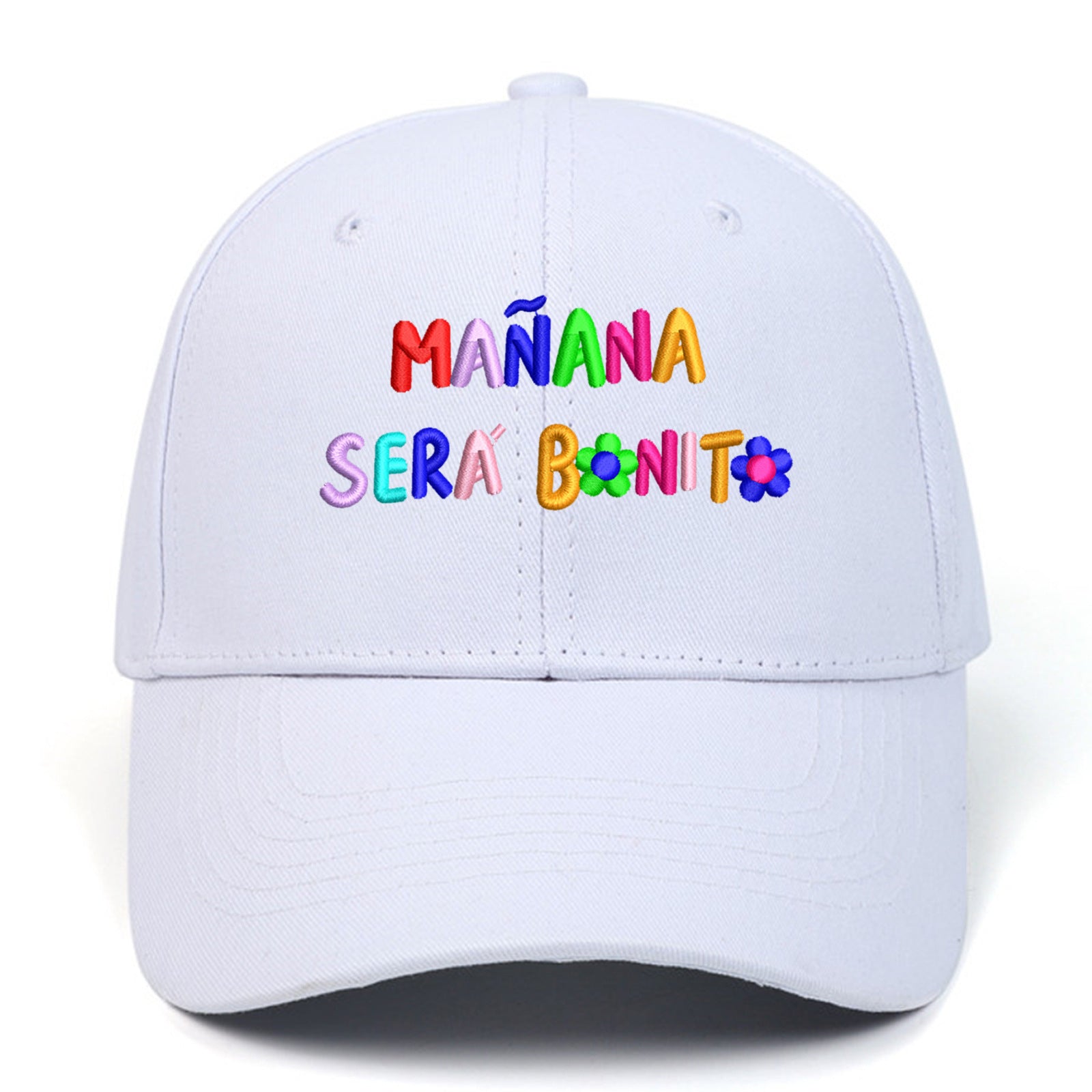 Wholesale Manana Sera Bonito Bad Bad Bunny Embroidered Hard Top Baseball Hat