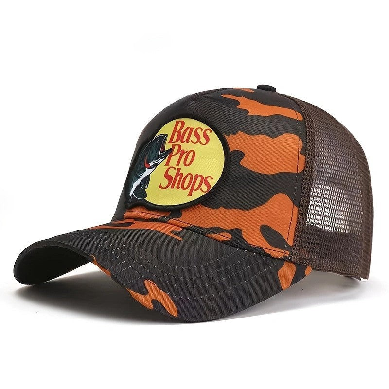 Wholesale hot selling labeling baseball cap outdoor fishing sunscreen mesh cap couple sun hat men and women