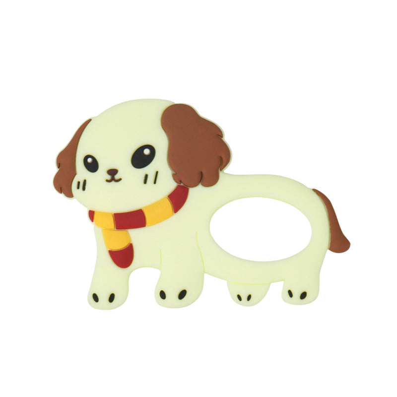 Wholesale 10PCS/PACK Silicone Cartoon Animal Teething Stick