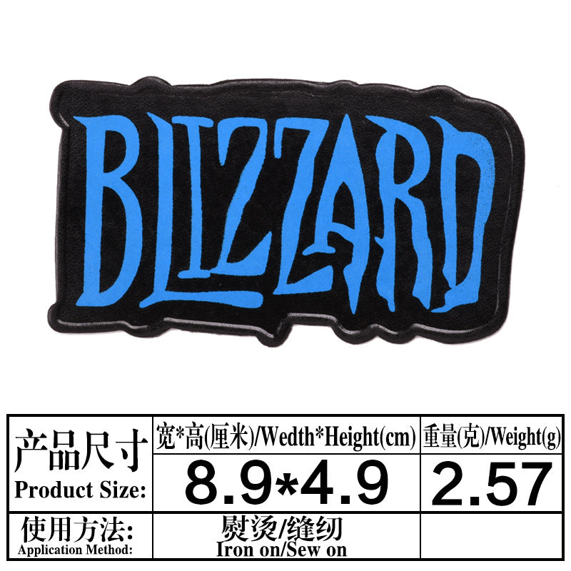 Wholesale Twill Fabric Patches 22 Styles Black White Alphabet Print Decorative Applique For Clothing Bags Hats Towels Resale