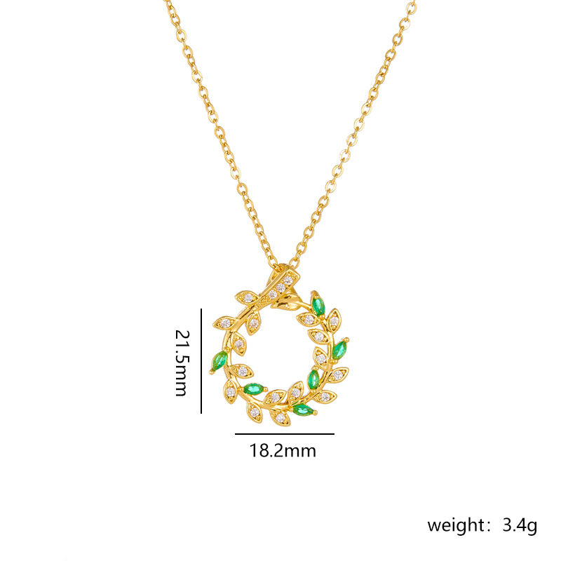Wholesale love necklace flower pendant