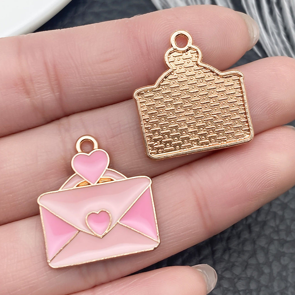 Wholesale Pink Valentine' s Day Love Accessories Pendant