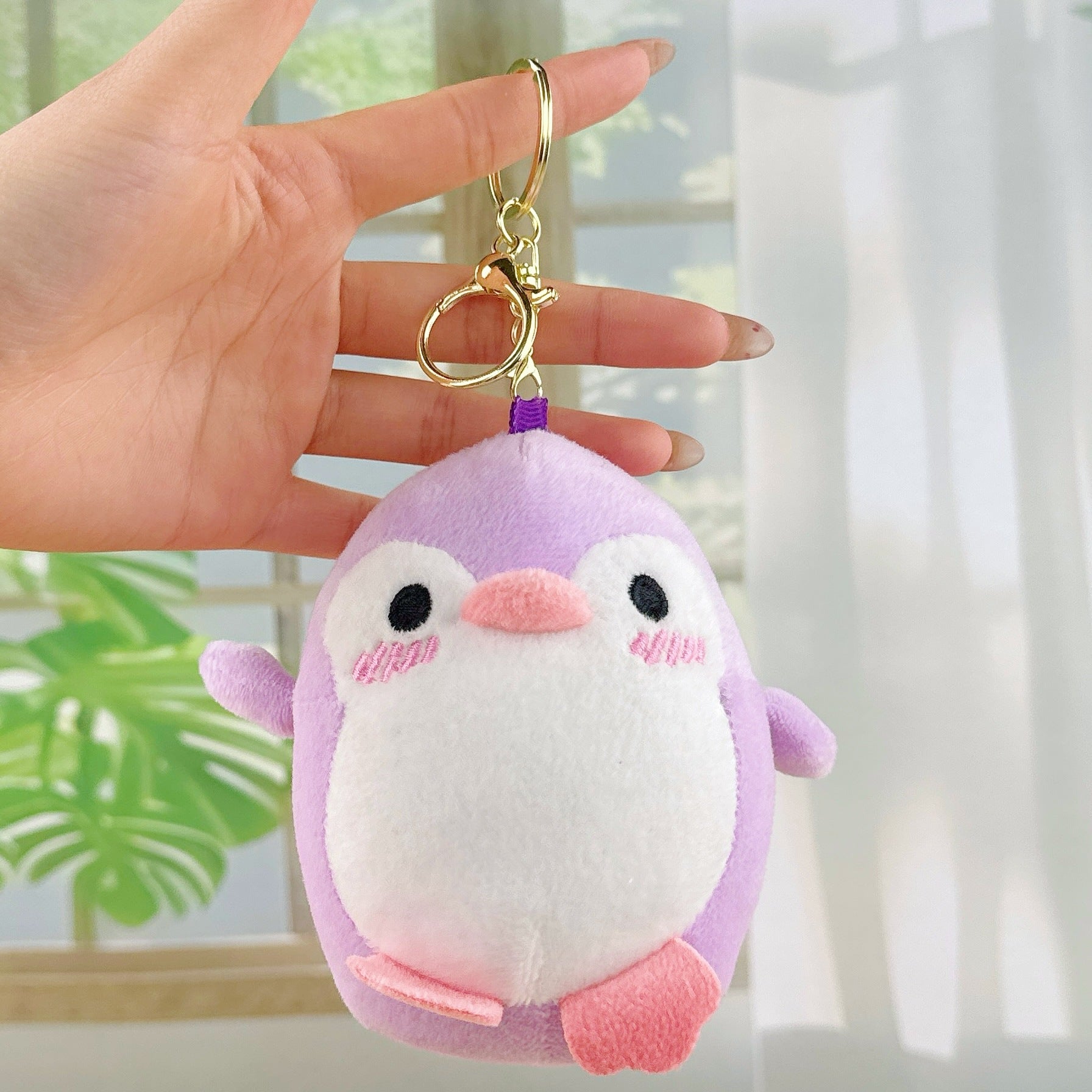 Wholesale  Cartoon Penguin Doll Pendant Cute Little Penguin Plush Toy Keychain Pendant Bag Hanging Ornament Grasp Gifts