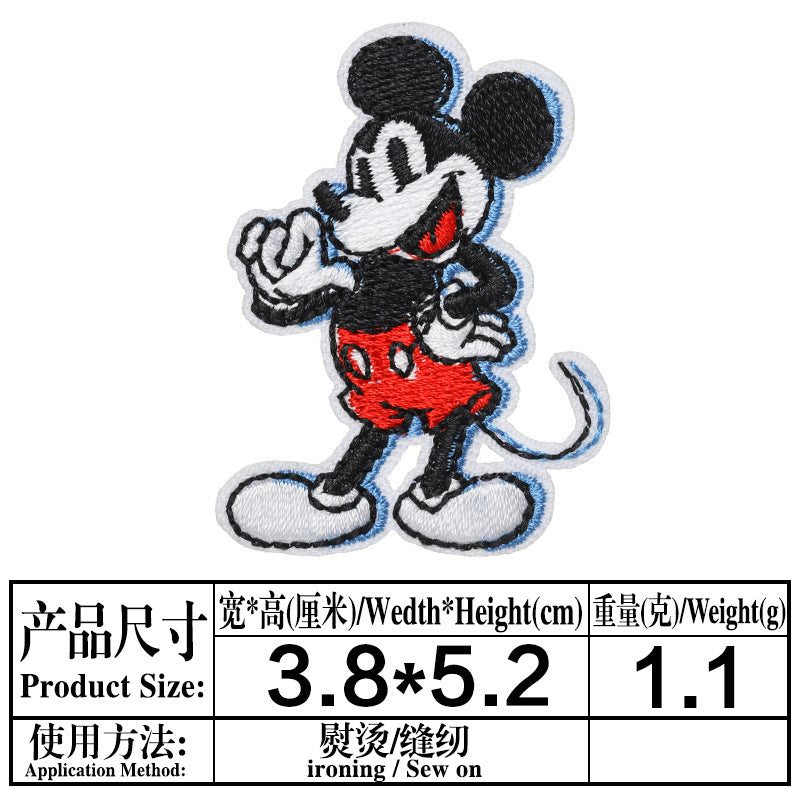 Wholesale classic cartoon cloth stickers DIY patches OLY Exclusive