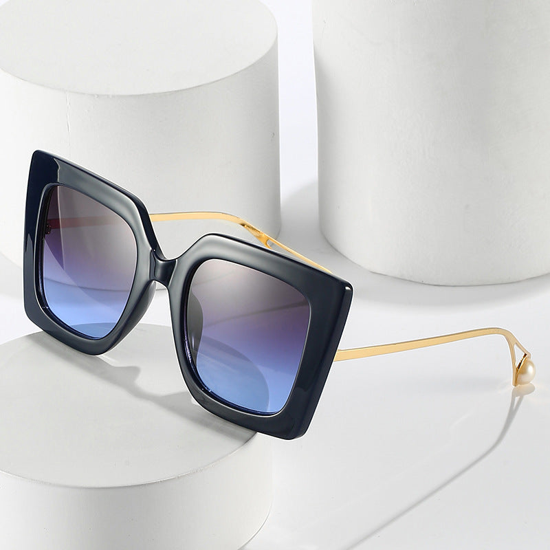 Wholesale Colorful Stylish Large Square Frame Sunglasses