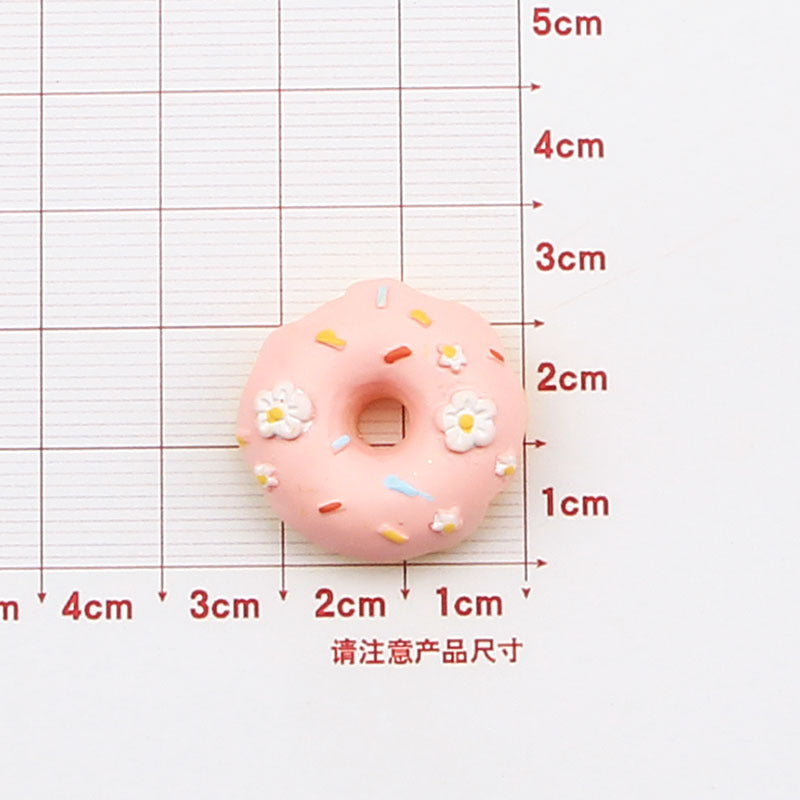 Wholesale Cartoon Donut Resin Cream Glue Phone Case