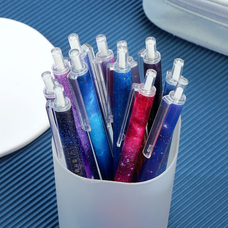 Wholesale 12pcs Constellation Pen Press Gel Pen