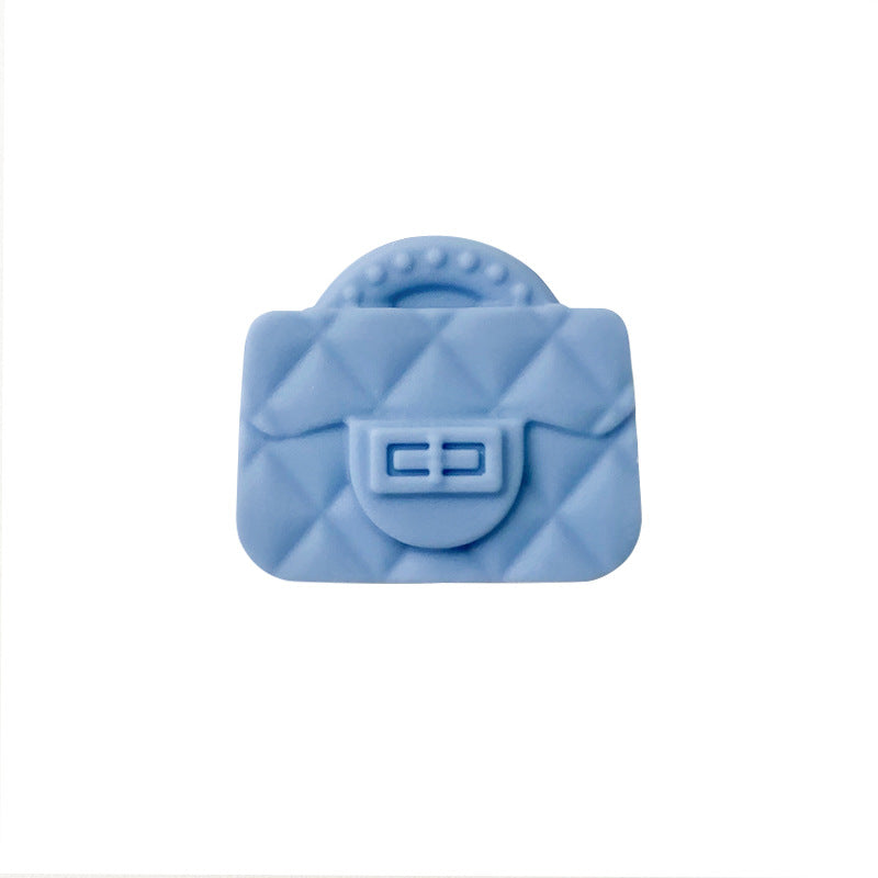 Wholesale 10PCS Silicone Backpack Shape Focal beads