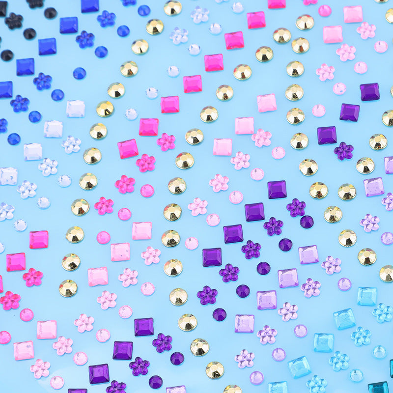 Wholesale Crystal Stage Beauty and Acrylic Diamond Stickers