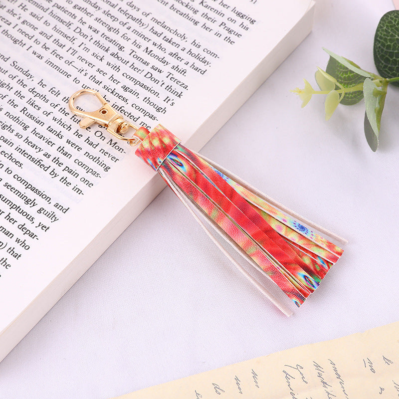 Wholesale Tassel pendant leopard print snake print fashion trend key accessories