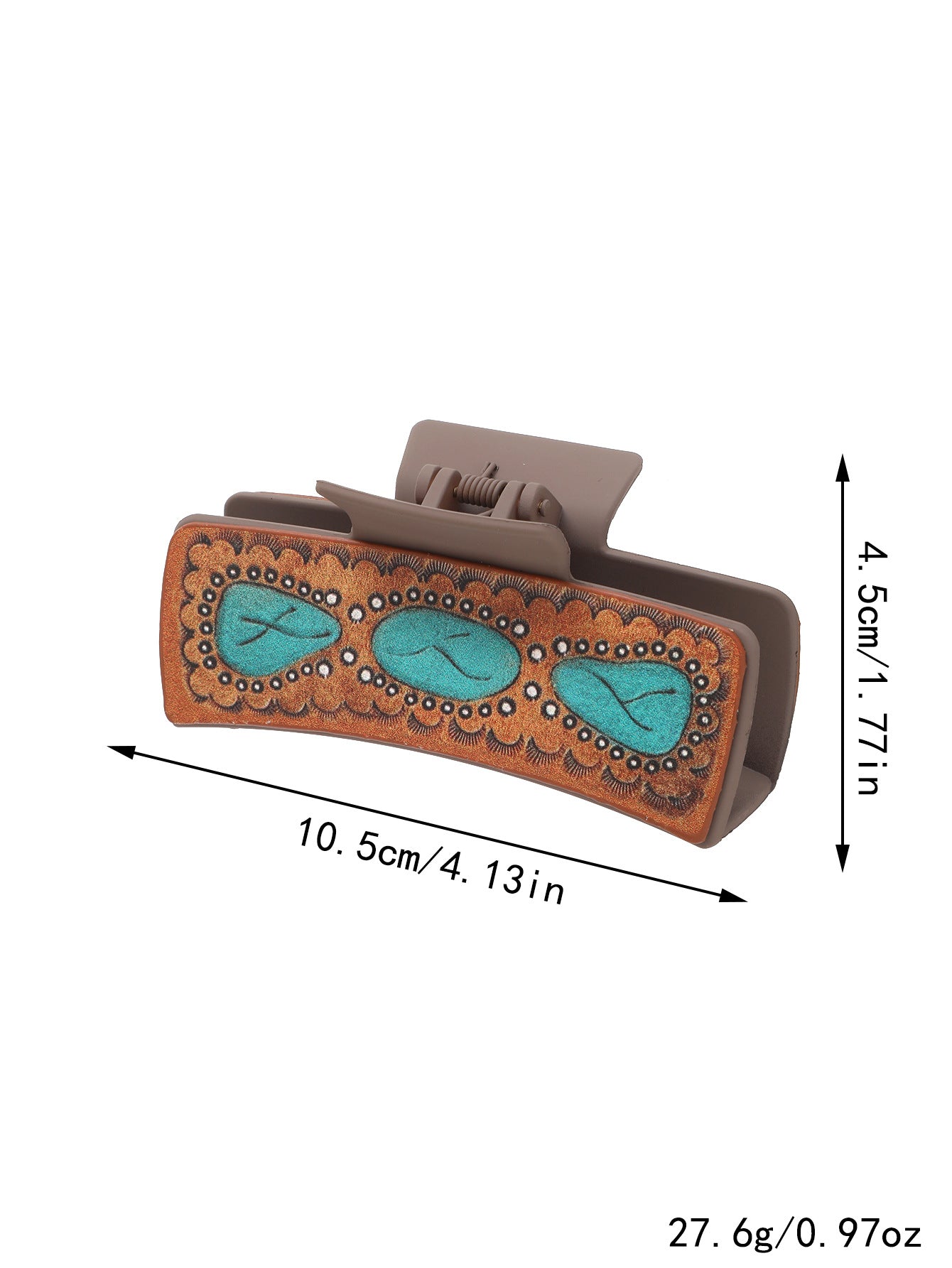 Wholesale Western style letter cactus sunflower hair clip