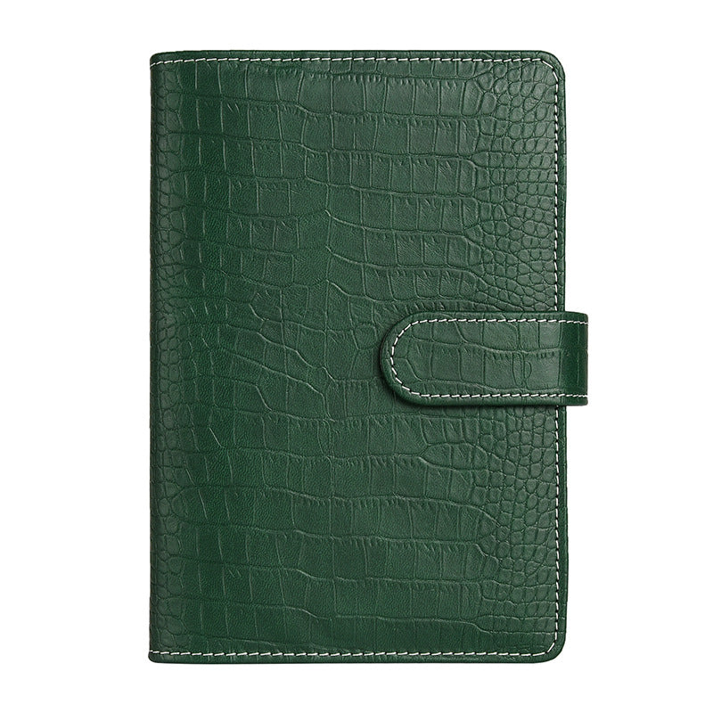 Wholesale Macaron Loose Leaf PU Cash Budget Notebook