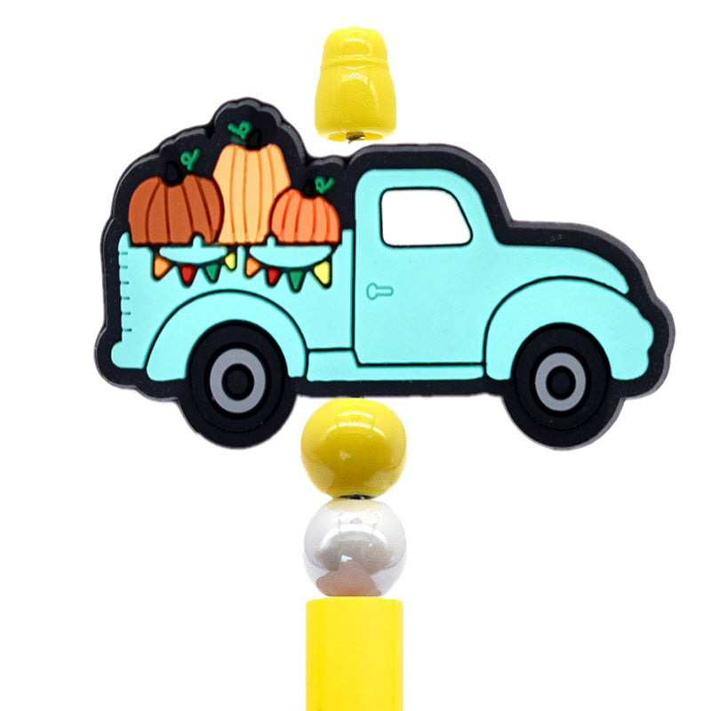 Wholesale 100pcs Diy Thanksgiving Autumn Series PVC Soft Beads