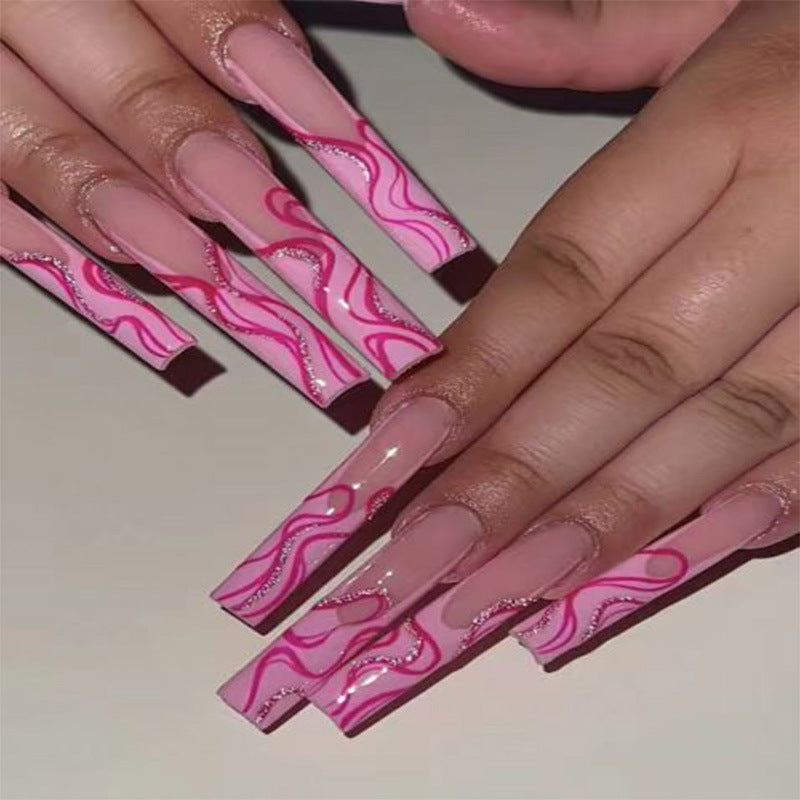 Wholesale Extra long simple Press-on Nails
