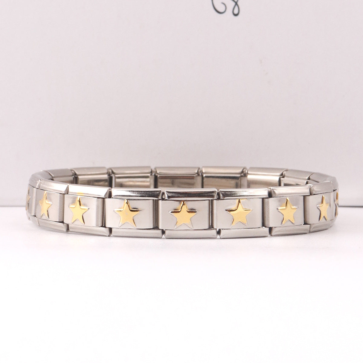 Wholesale Electroplated Stainless Steel Bracelet Stretch Bracelet Diy Material