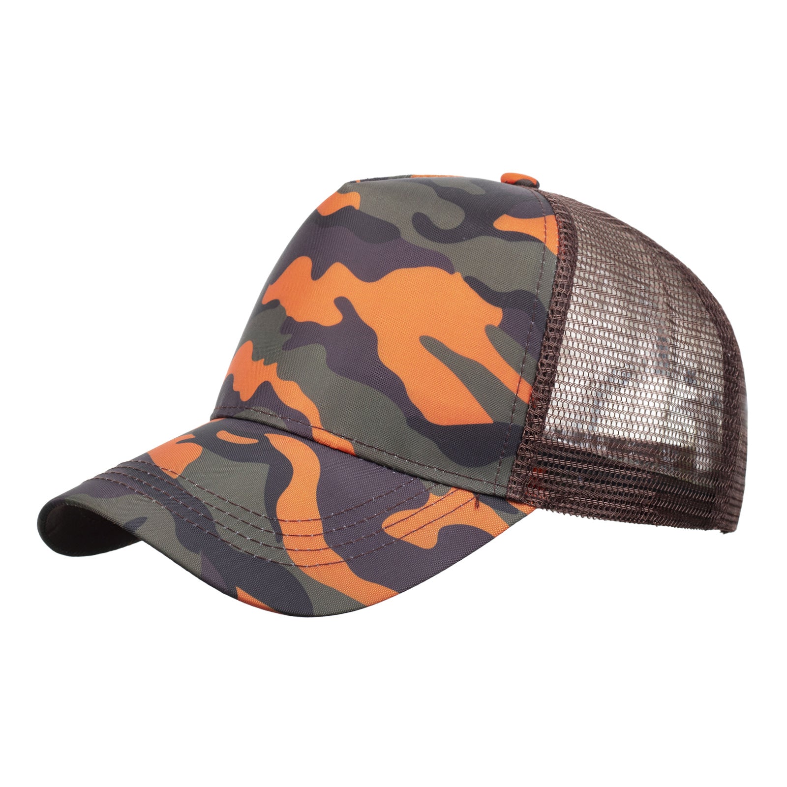 Wholesale Camouflage hardtop trucker hat