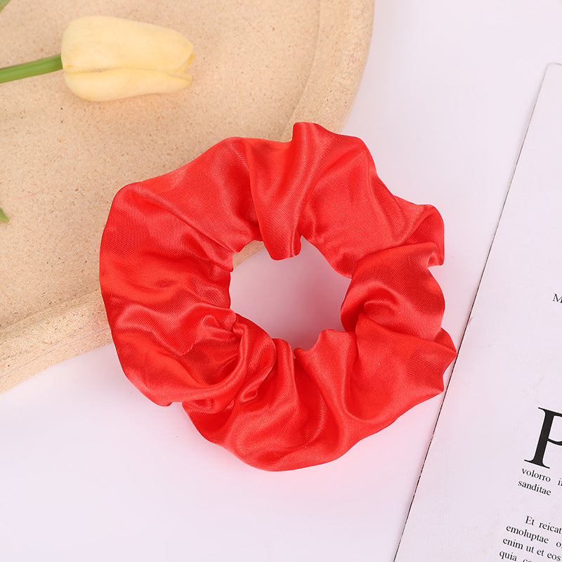 Wholesale 2pcs/pack LED glowing large intestine hair ring female LED night disco luminous head rope horsetail head jewelry