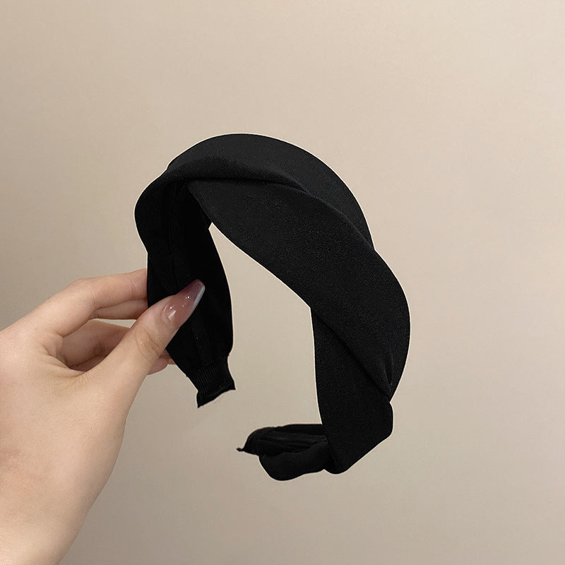 Wholesale French retro elegant high top twist headband
