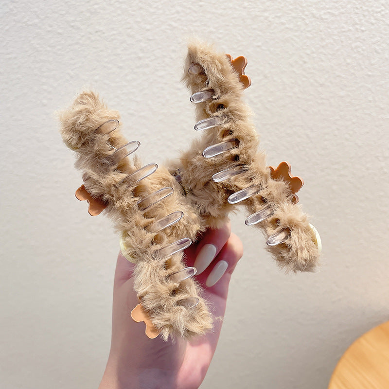 Wholesale Autumn and Winter Cute Plush Grippers