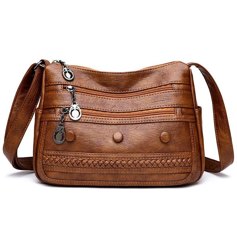 卸売ソフトレザーショルダークロスボディバッグ