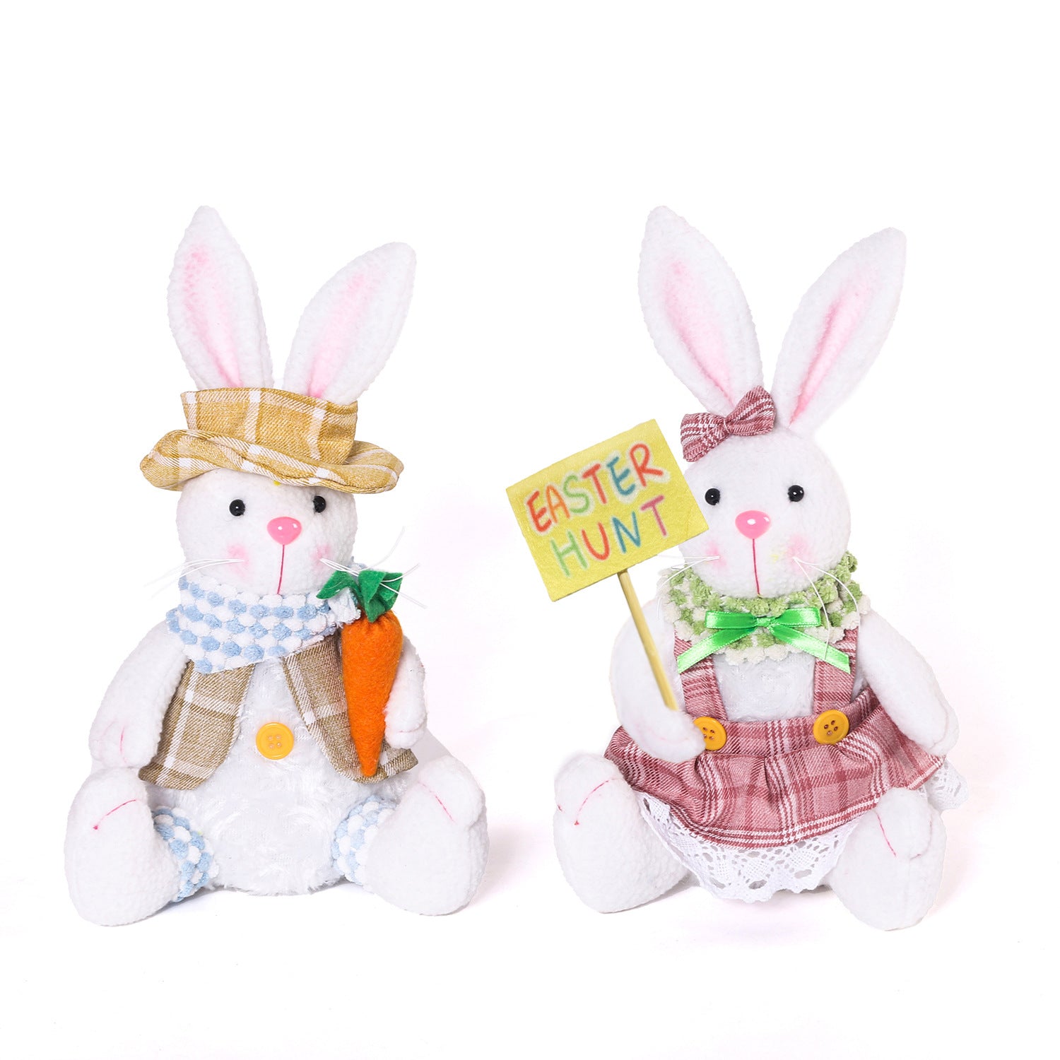 Wholesale Easter bunny doll holiday party cute doll ornaments creative scene props