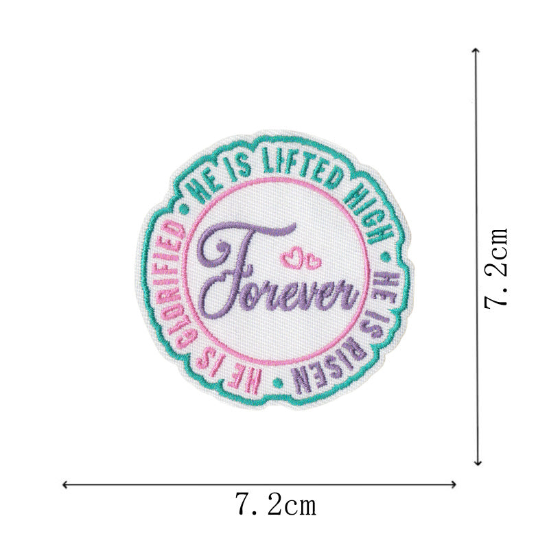 Wholesale  Bible Cloth Embroidery  DIY Patches