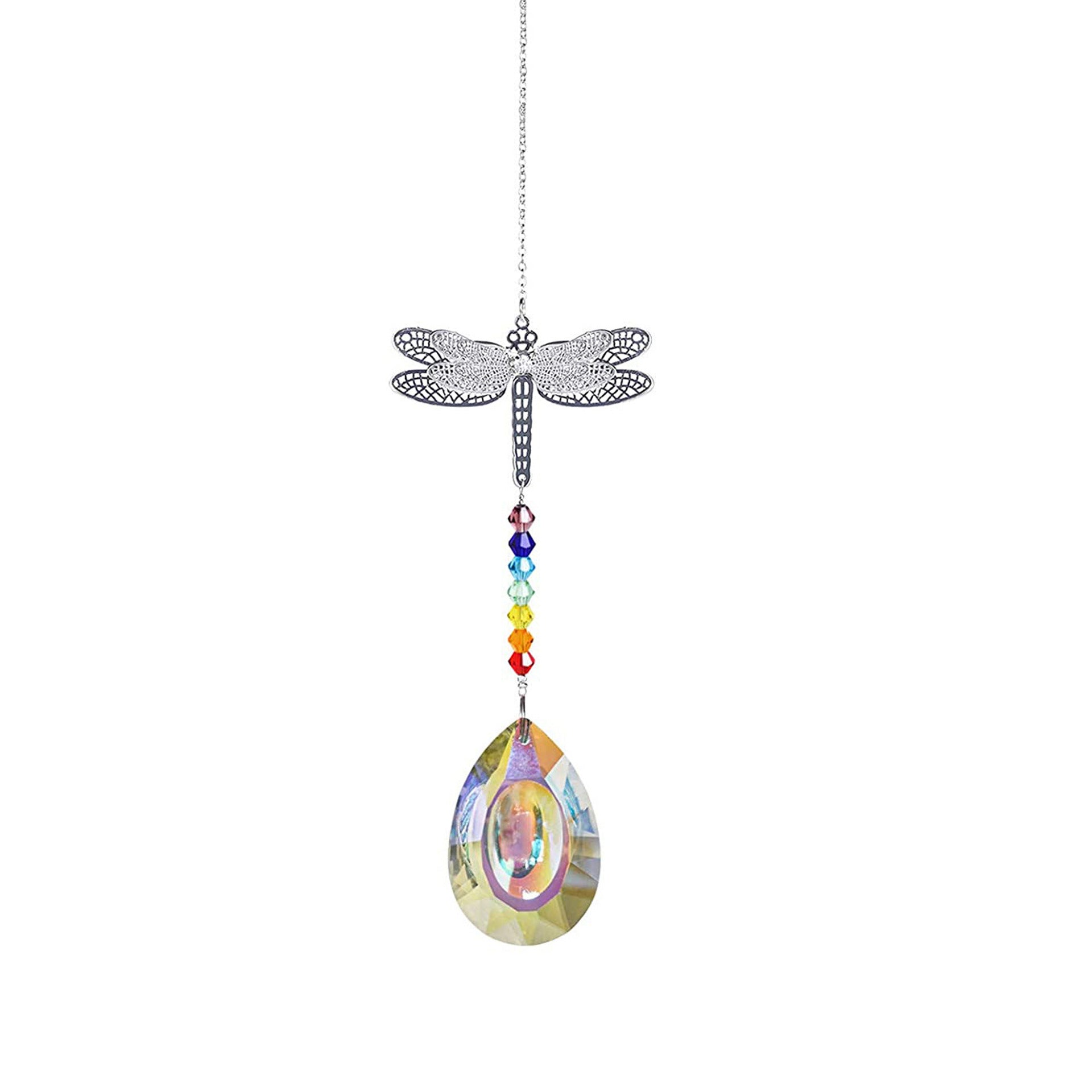 Wholesale Crystal Ball Prism Rainbow Maker Butterfly Dragonfly Pendant