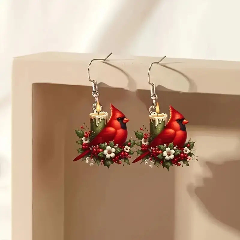 Wholesale Christmas atmosphere vintage earrings