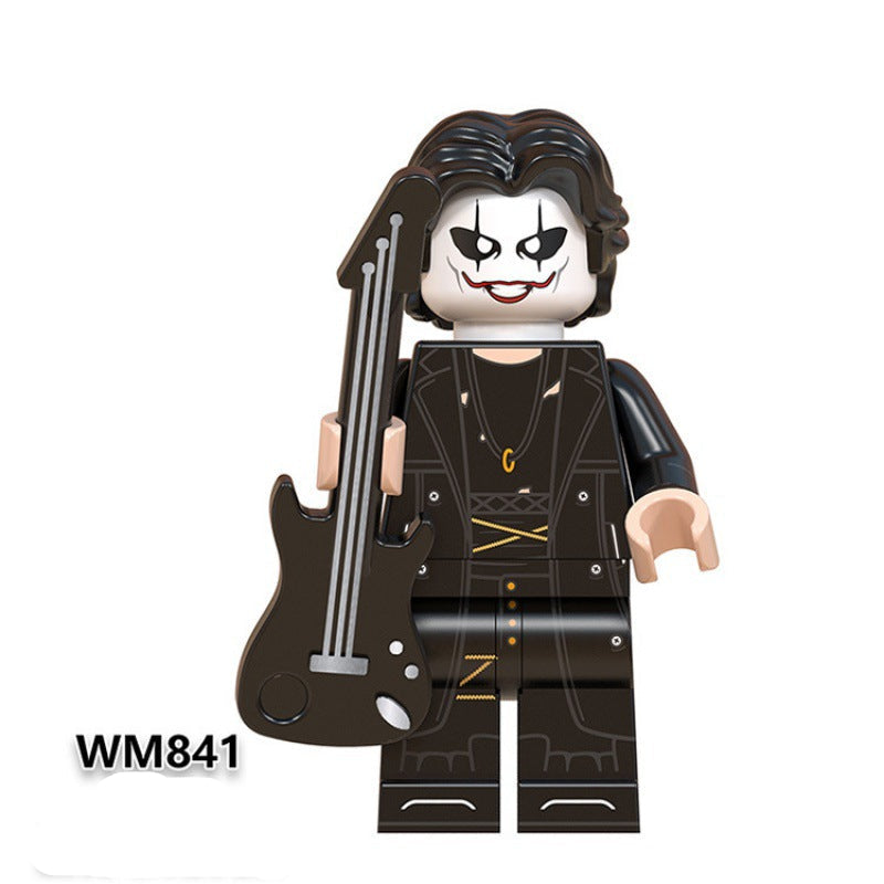 Wholesale assembly building blocks horror figure assembly children' s toys