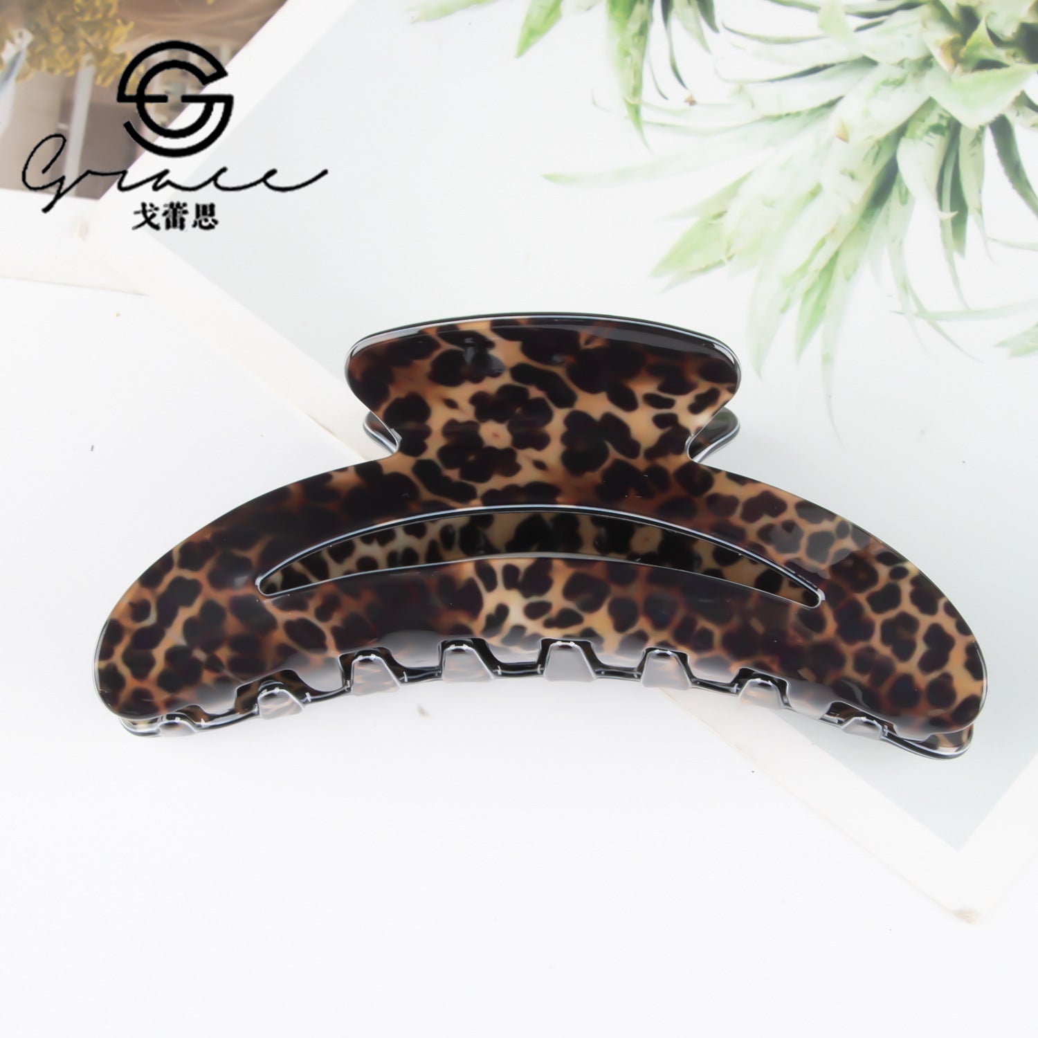 Wholesale Vintage Leopard Print Hair Clips