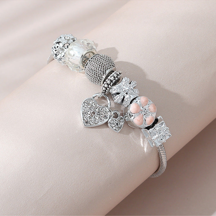 Wholesale DIY Bracelets Hollow Flower Bracelet