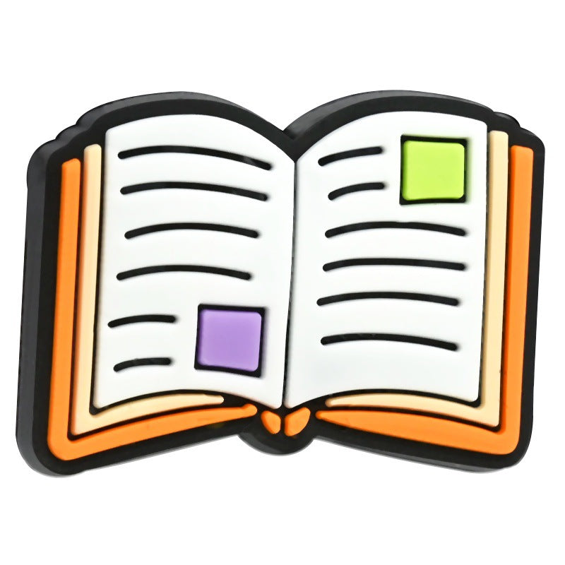 Wholesale Random 100pcs/pack  Back-to-School Series Student Stationery  Focal Beads