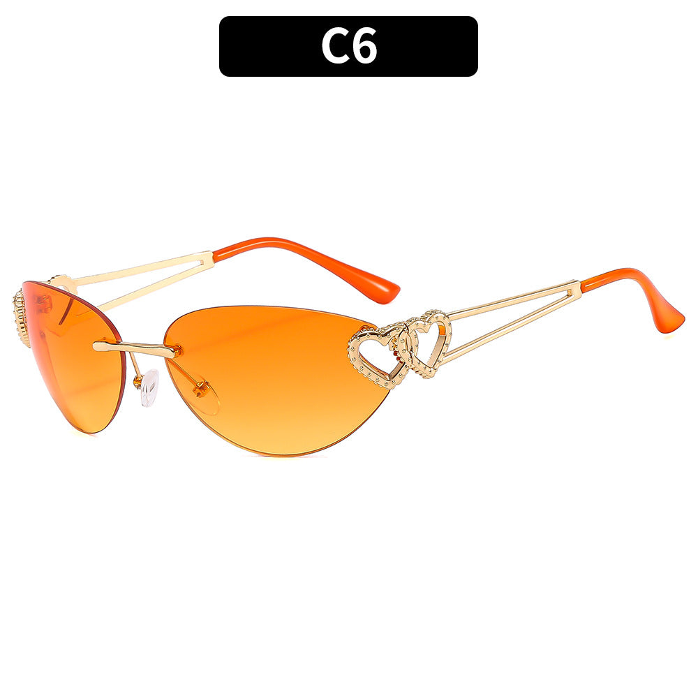 Wholesale Frameless Y2K Spice Sunglasses