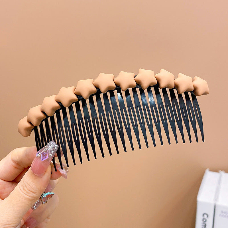 Wholesale Acrylic Love Long Hair Comb Hair Clip