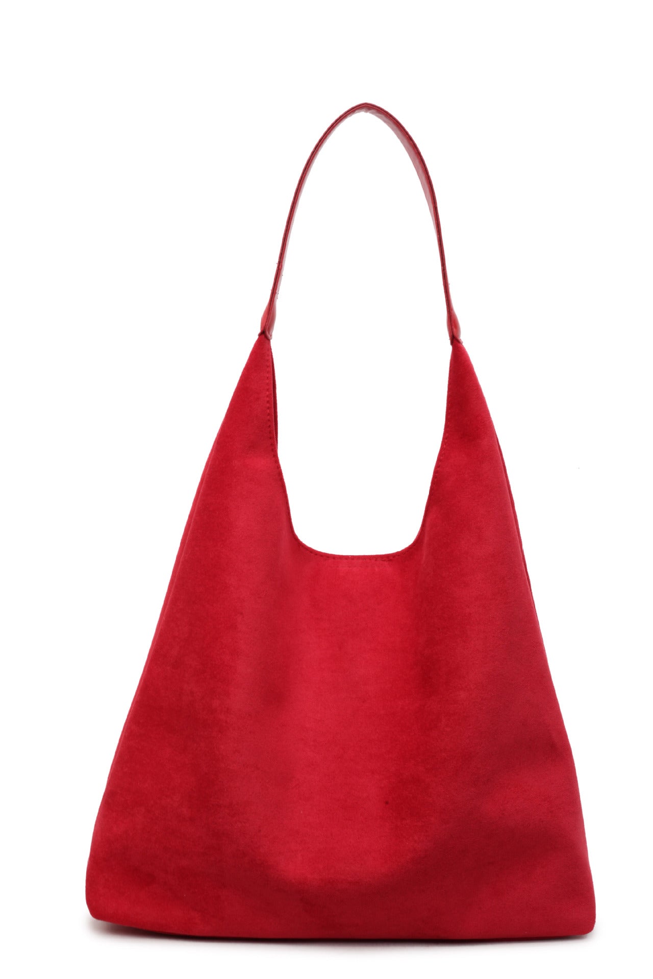 Wholesale Large capacity bag multi-color suede tote bag personalized shoulder bag