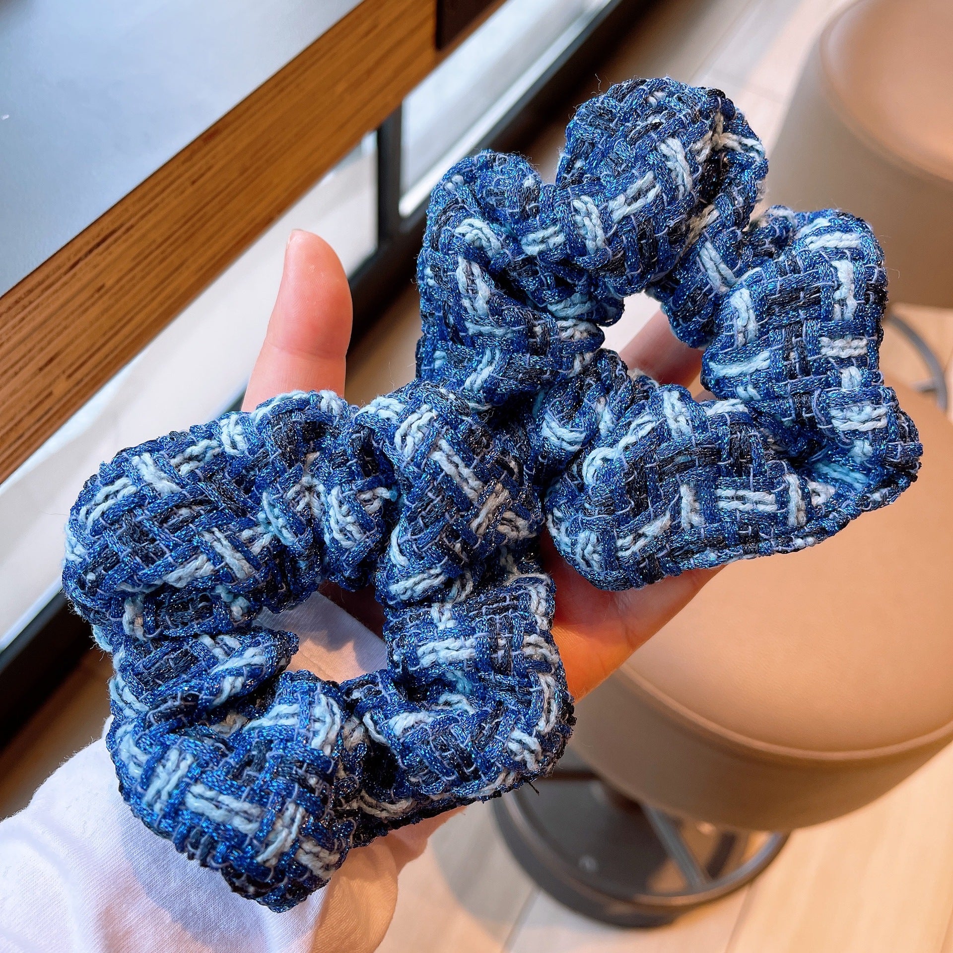 Wholesale Vintage Klein Blue Headband for Heightening Skull