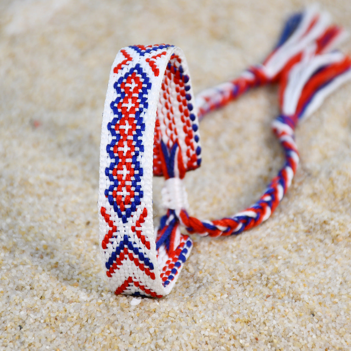 Wholesale colorful tassel lucky hand rope cross-border jewelry