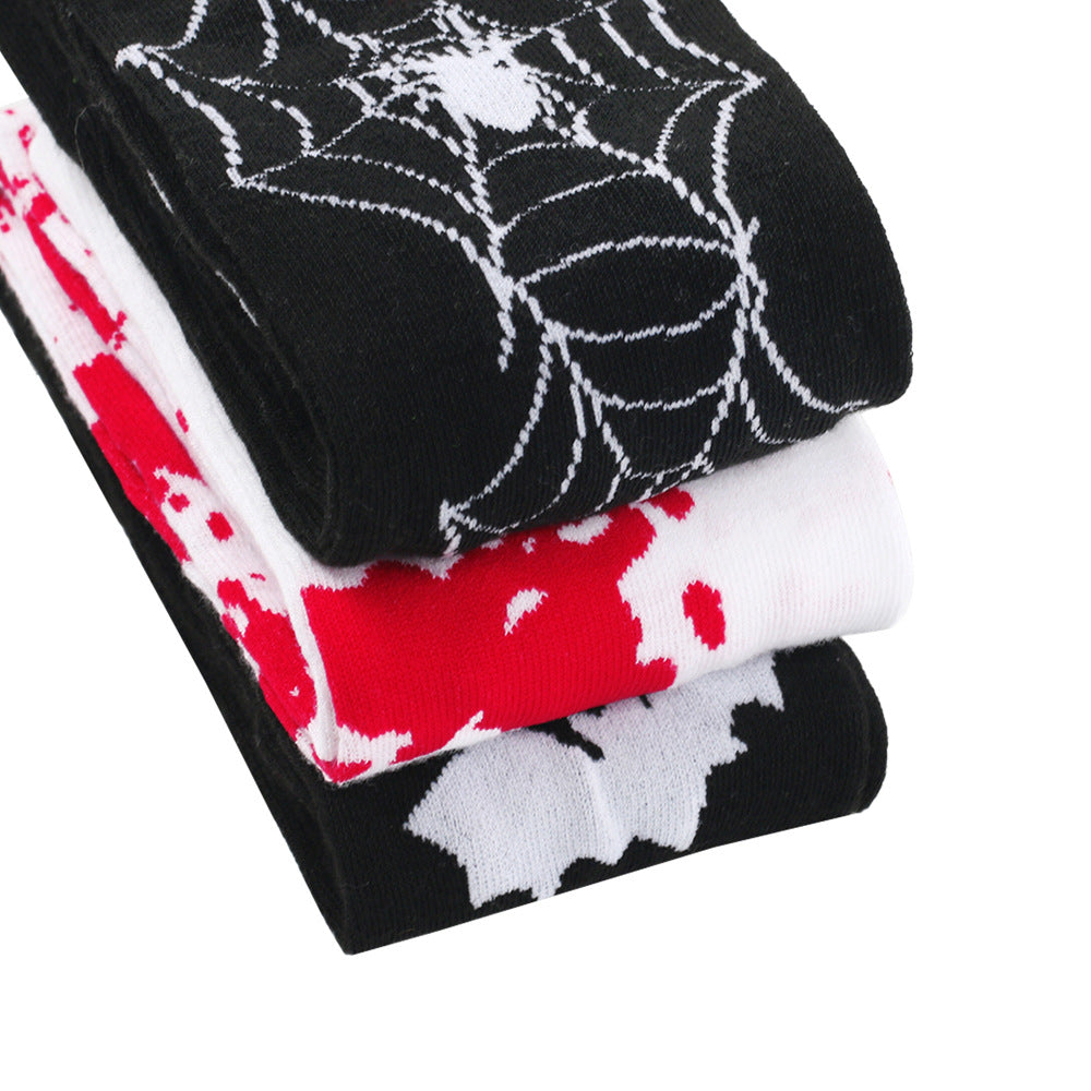 Wholesale Halloween Bat Bloody Skull Stockings