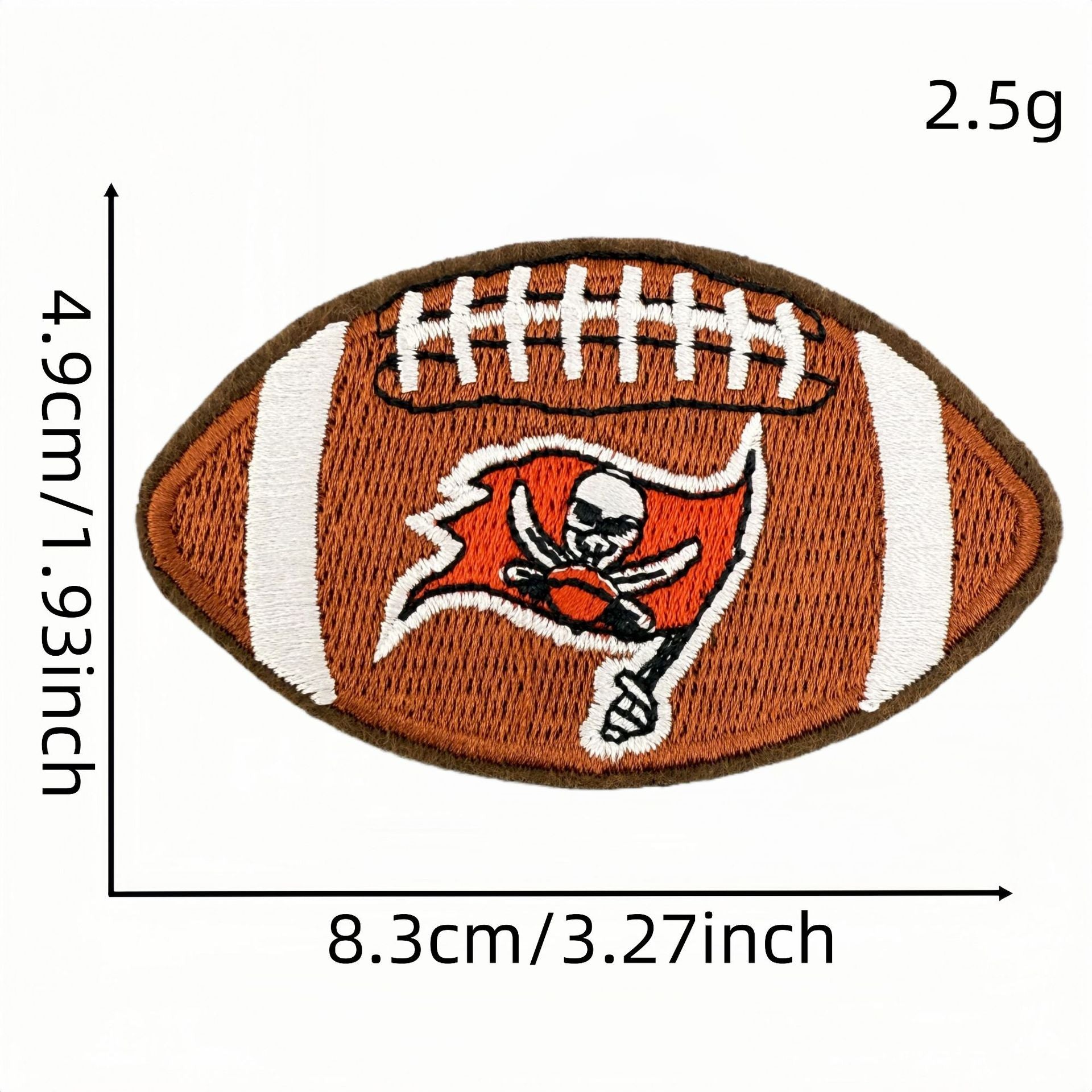 Wholesale  Sports Cartoon Rugby Embroidered DIY Patches