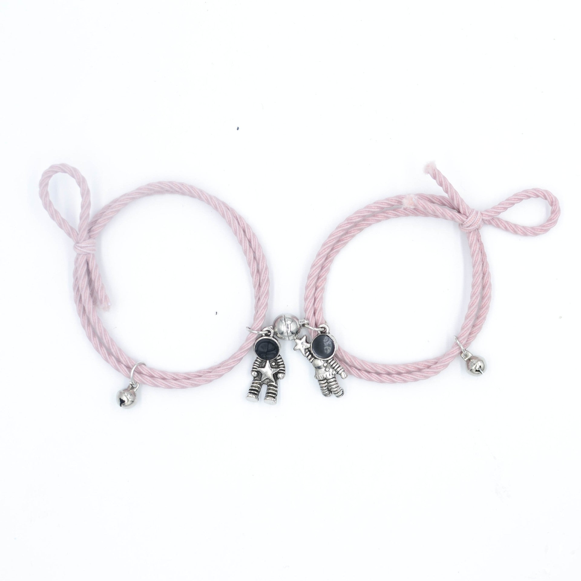 Wholesale Cute astronaut couple elastic thread bracelet