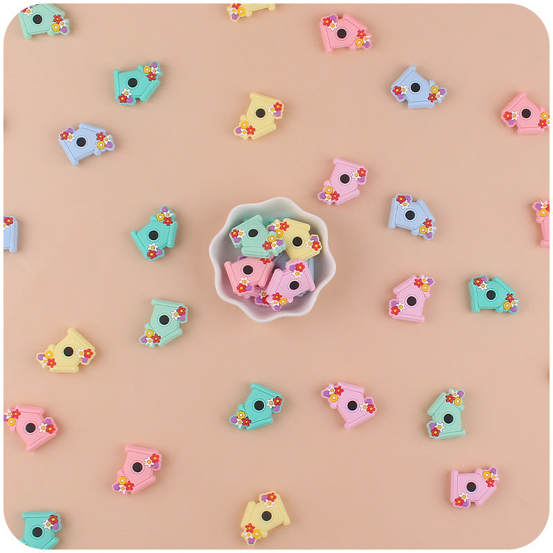 Wholesale Baby Products Cartoon Flower Room Silicone Creative DIY Accessories