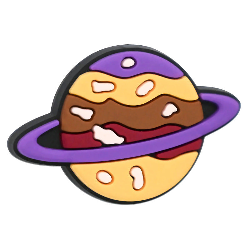 Wholesale Random 100pcs Small Planet Beads DIY Focal Beads