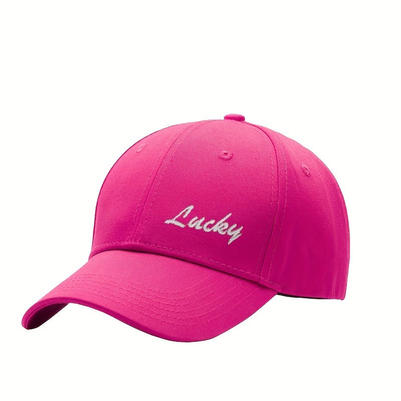 Wholesale 30pcs women's rose red embroidered fashion all-match peaked baseball cap